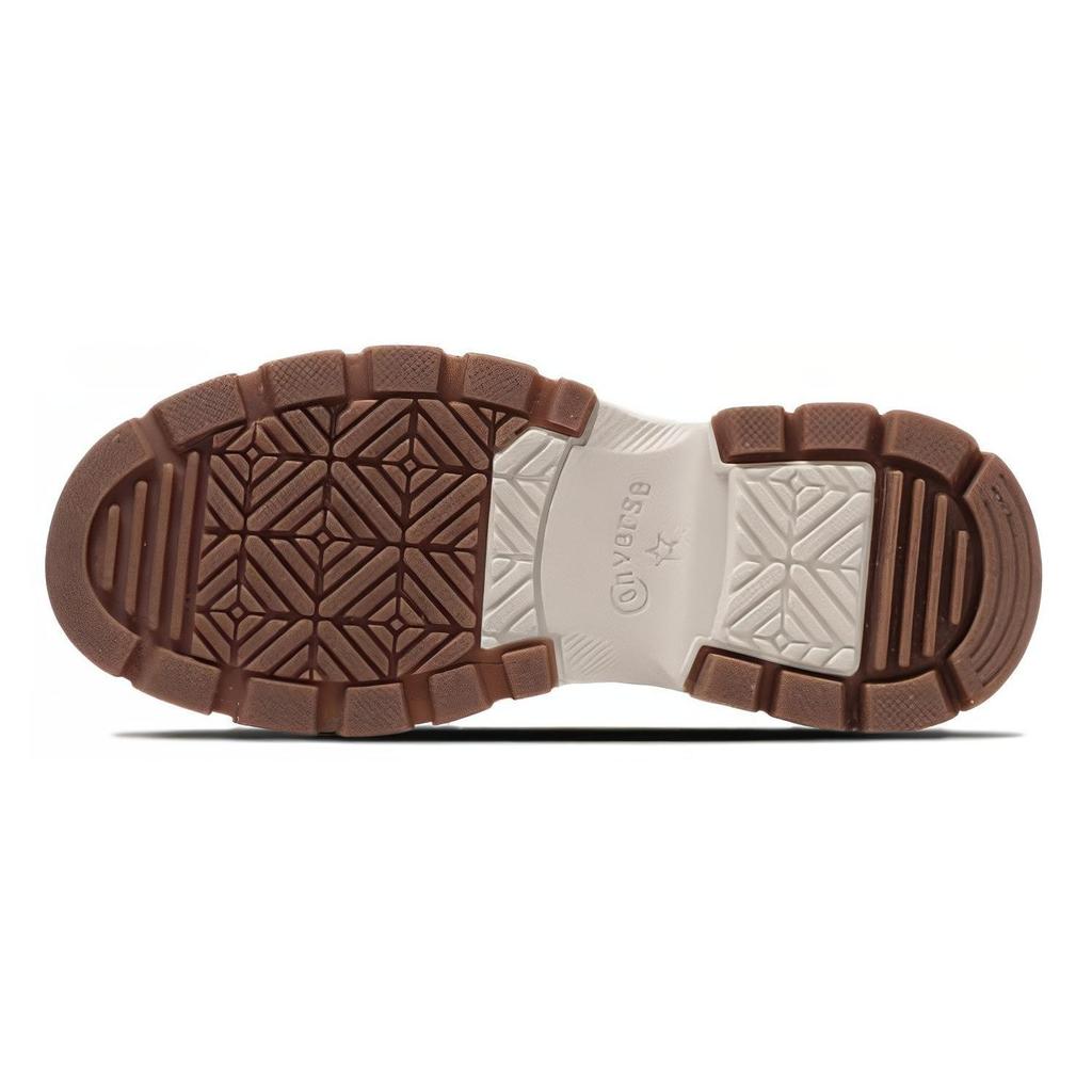 Converse All Star Trekwave Z Hi Универсальные Удобные Простые Прочные Дышащие Высокие парусиновые кеды Унисекс Кроссовки Бежевый 31310811