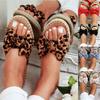 Stylish Women Slip On Sandals Bow Flat Mule Summer Espadrille Shoes For Ladies