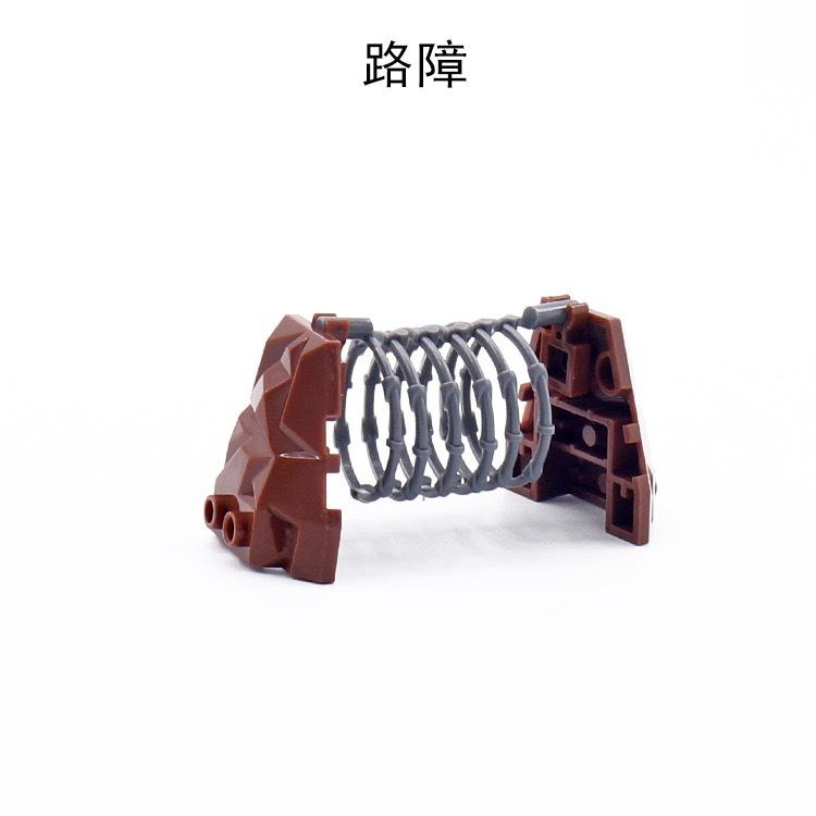 World War Ii Building Block Doll Military Toy Accessories Parachute Weapon Piece Equipment