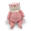 Shinada Global Mochi Series Mochi Otter Peach Stuffed Otter Animal (L) 22×22×30cm MOKW-0350PC