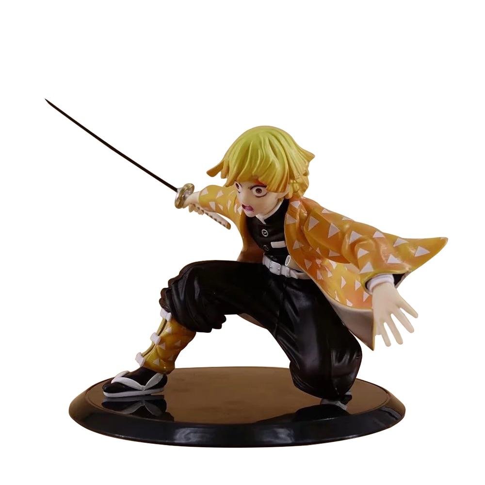 Quality Demon Slayer Kimetsu No Yaiba Anime Model Agatsuma Zenitsu Artfx J Action Figure 21cm Statue Collectible Toy