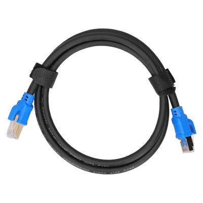 Кабель Ethernet Cat8 40 Гбит/с 2000 МГц, позолоченные разъемы RJ45, LAN-провода для хабов, маршрутизаторов, сетевых адаптеров