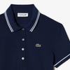 Lacoste Женская облегающая рубашка-поло с отделкой кантом DF5284-56G3UI