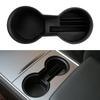 For Tesla Model 3 2017-2022 Car Water Cup Holder Storage Box Silicone Center Console Accessories for Tesla Model Y 2019-2022