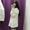 Свитер с открытыми плечами для женщин, осень-зима, свободный, с длинным рукавом, вязаный, женский, уличный, повседневный, большой, топ, пэчворк, свитера для поездок на работу, женские