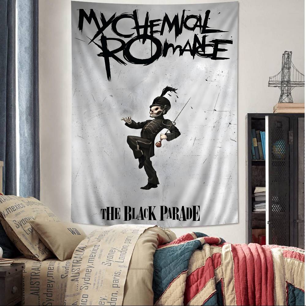 Группа My CChemical RRomance Цветной Гобелен Настенный Бохо Настенные Гобелены Мандала Настенные Полотна