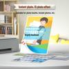Deli A4 150g High-Gloss Adhesive Photo Paper