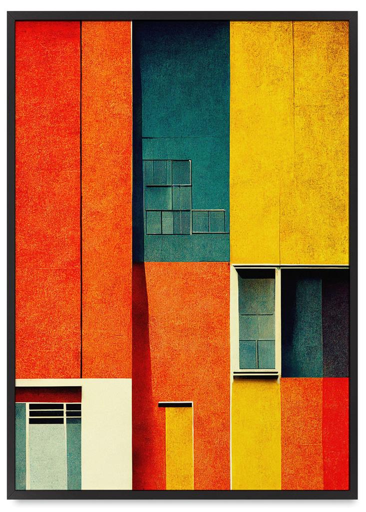 Poster Bauhaus Abstraction