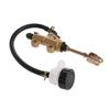 Motorcycle Hydraulic Rear Brake Master Cylinder Pump For Kawasaki Ninja ZX6 ZX6R