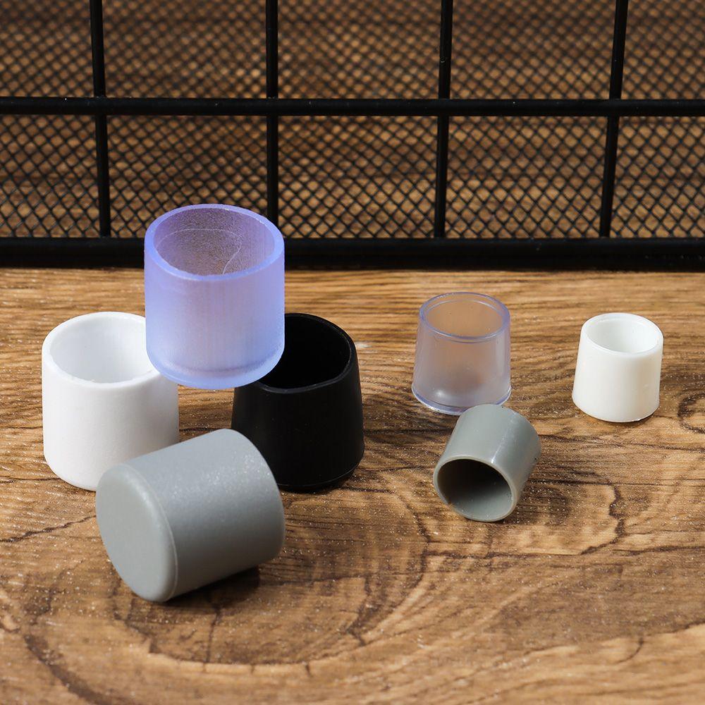 Чехлы с круглым дном Защитные накладки на ножки стульев Пластиковые чехлы для труб Силиконовые накладки Ножки для мебели