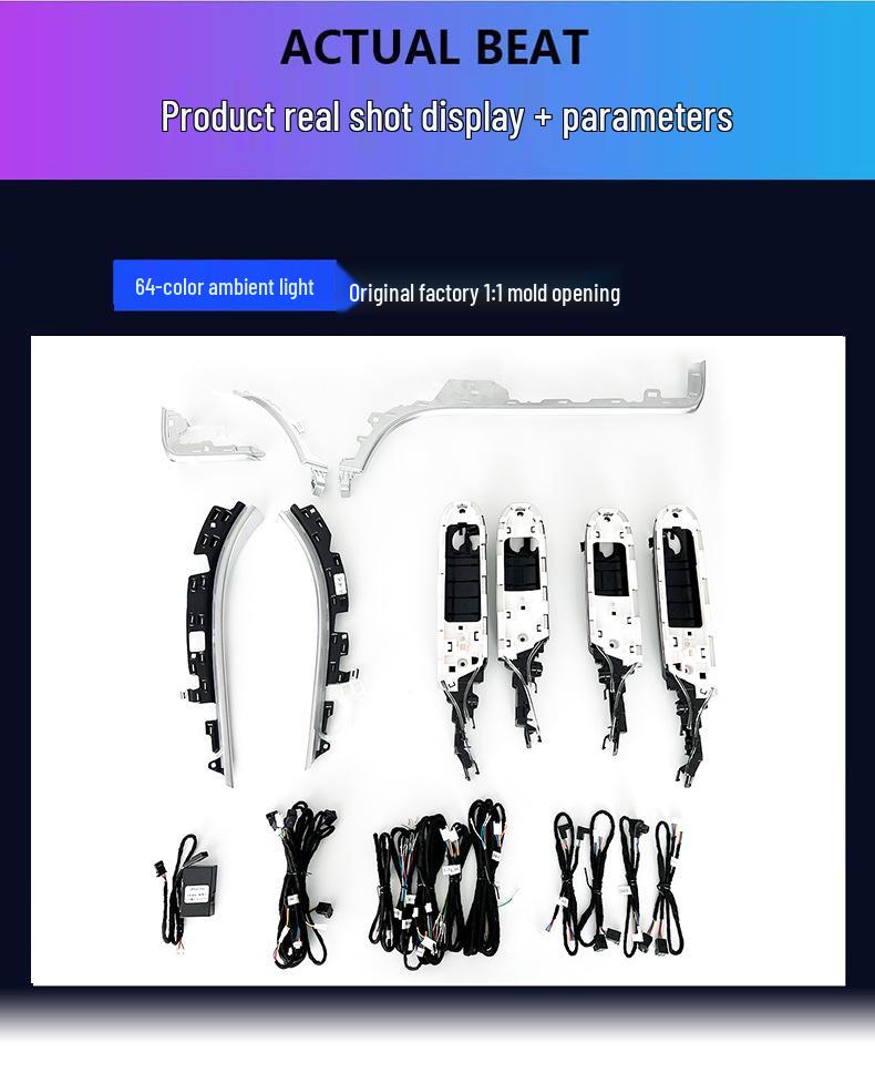 Mercedes-Benz GLC Ambient LED Interior Light Upgrade