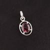 Natural Rhodolite Gemstone 925 Sterling Silver Jewelry Handmade Pendant For Gift PP-6-49