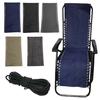 Chair Replacement Fabric Anti-Gravity Lounge Repair Cloth with Replacement Cord Outdoor Recliner Fabric for Lawn Beach Sling Chair