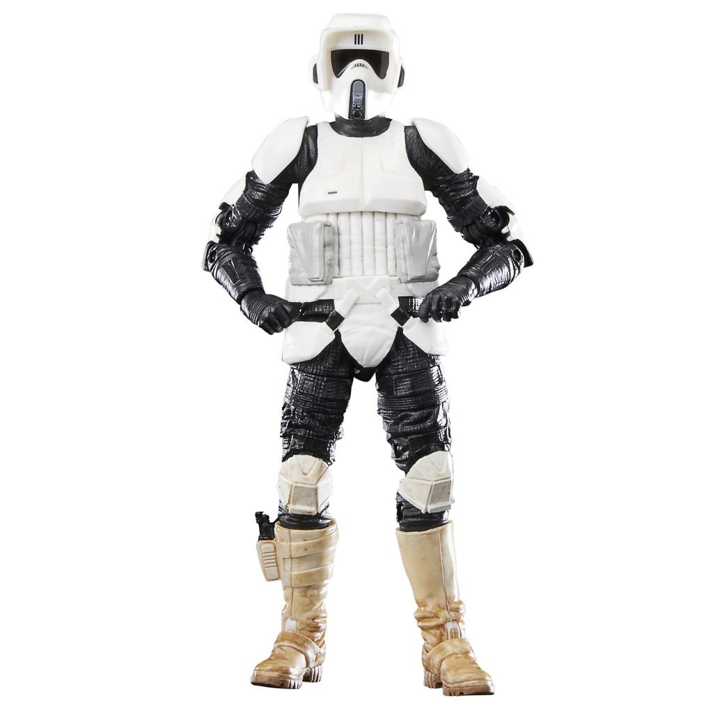 Hasbro Звездные войны Черная серия Байкер-скаут, Звездные войны Эпизод 6: 40-летие фильма «Возвращение джедая», 6-дюймовая фигурка (15см) Фигурка, Возраст 4 года и старше,