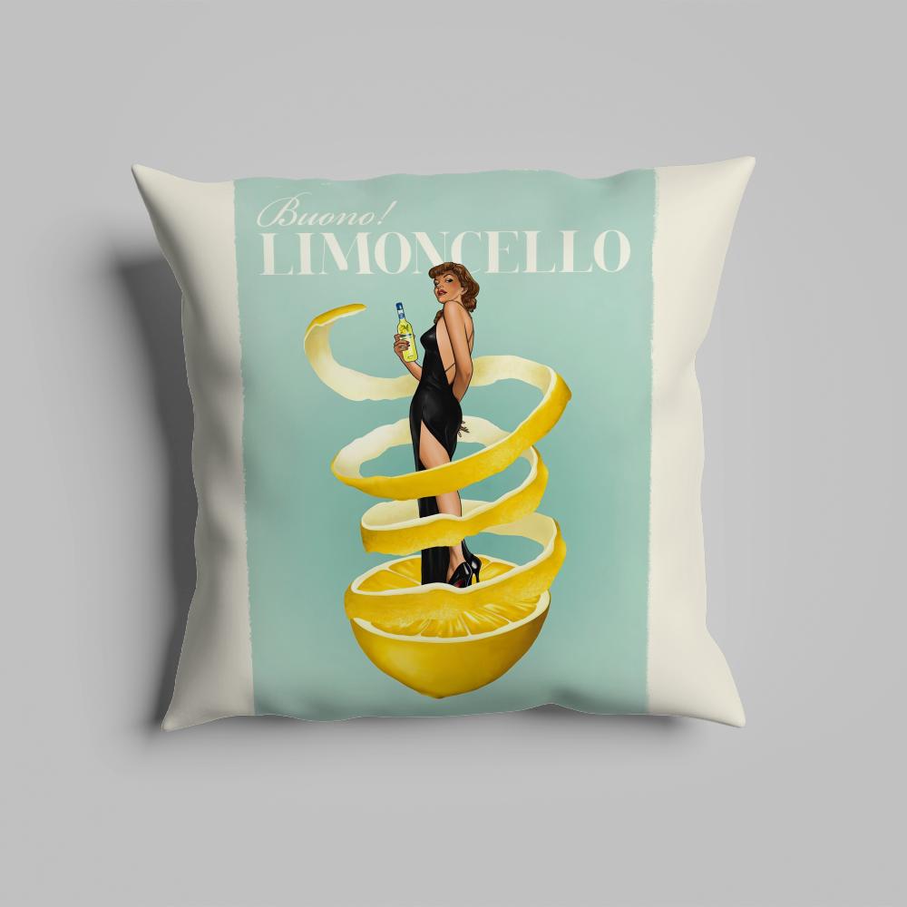 Pillow Case luxurious home office, sofa decorative Multi sized car seat cushions, pillowcases Limoncello Cocktail