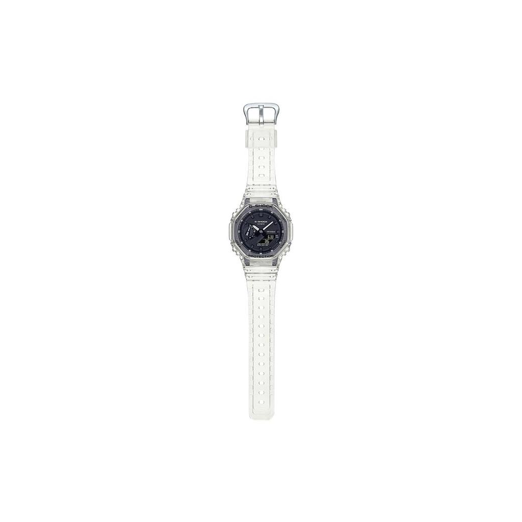 CASIO Men Liquid Crystal/Analog Dual Display Series Black Watch GA-2100SKE-7A GA-2100SKE-7A
