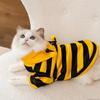 Breathable Cat Dog Clothes Winter Warm Bee Cosplay Costume  Pet Supplies