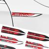 2PCS Metal Car Side Fender Stickers Badge Emblem Decoration Decal Accessories For sq Sline A1 A2 A3 A4 A5 A6 A8 Q3 Q5 B8 8V Q7