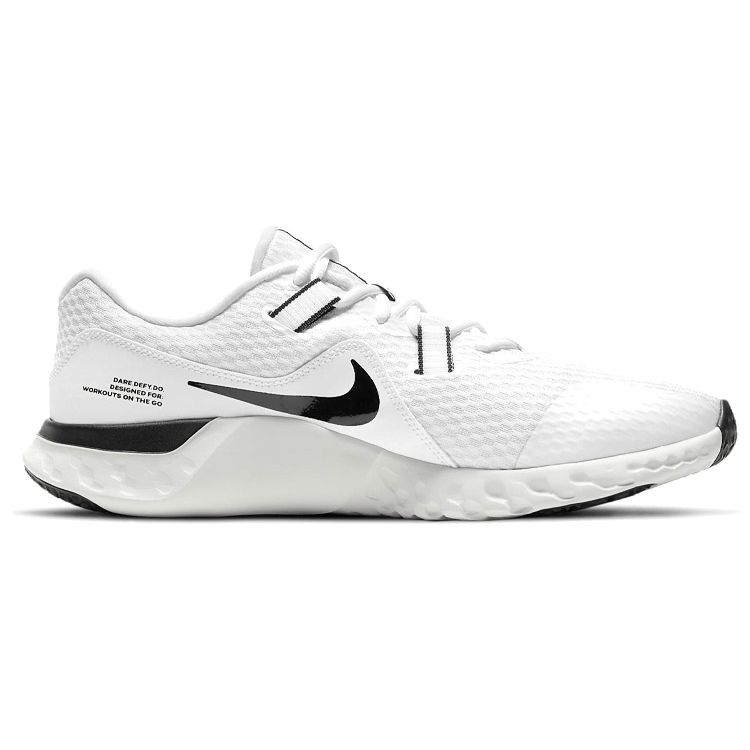 Nike Renew Retaliation TR 2 Белые черные мужские кроссовки Photon-Dust CK5074-100