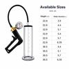 Male Vacuum Pump Kit with Acrylic Cylinder Metal Pressure Gauge Air Control Male Stamina Training Masturbation Sex Toy
