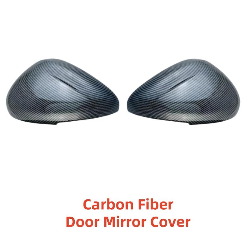 Carbon Rearview Car Accessories Plated Door Mirror Cover Trim Paste Style For Peugeot 508 2011 2012 2013 2014 2015 2016 2018