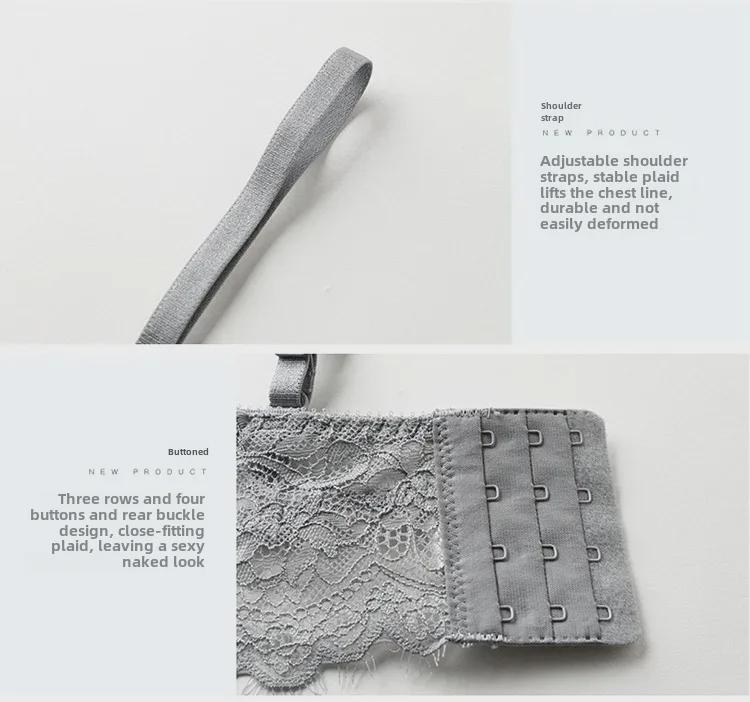 Женский сексуальный кружевной комплект бюстгальтера: Большой размер с поддержкой для большой груди, подчеркивающий силуэт, тонкий удобный дизайн.