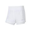 Logo Elastic Waist Casual Shorts Women Bottoms White DX6013-100
