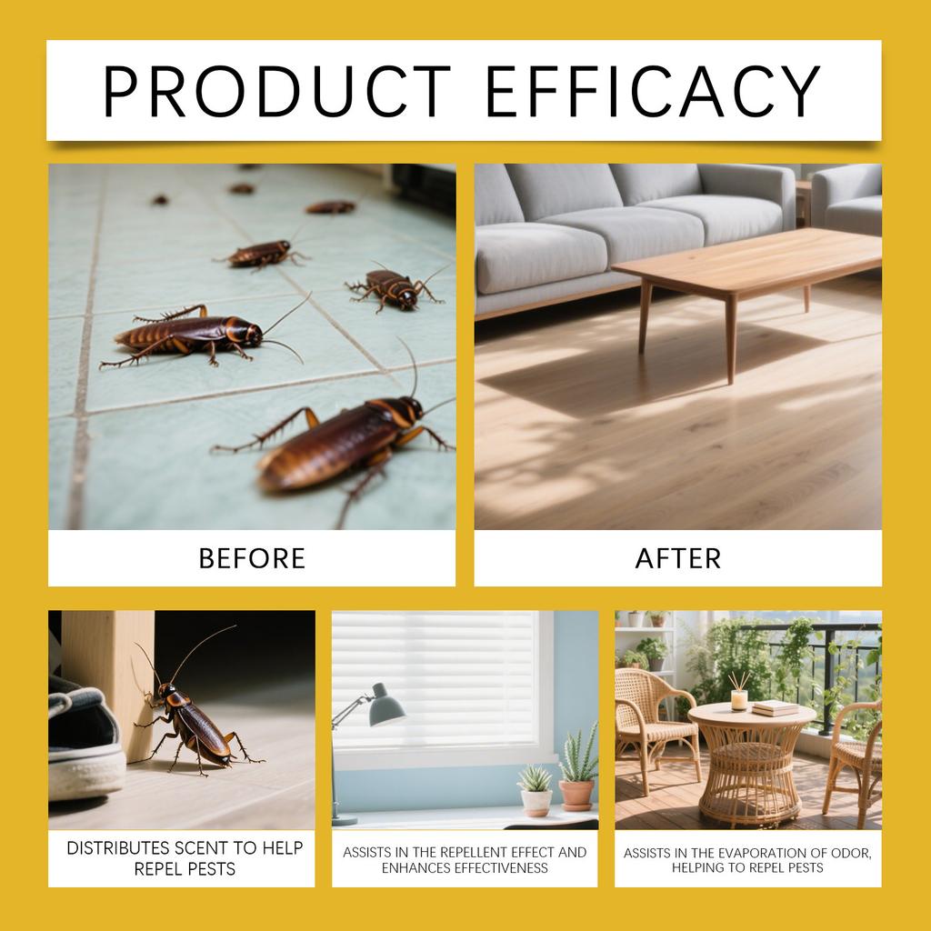 Отпугивающий запах для растений Вредитель Непрерывный Можно использовать дома и в других местах Избежание вредителей