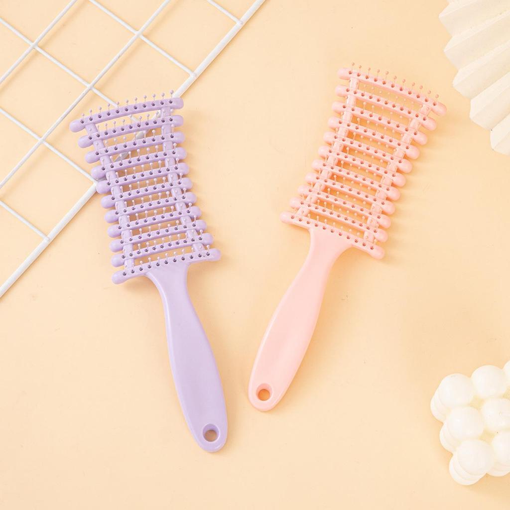 Curved Comb for High Skull Massage and Styling