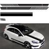 NEW Universal 5PCS Car Side Door Body Hood Rearview Mirror Decal Stripes Sticker Racing Decals