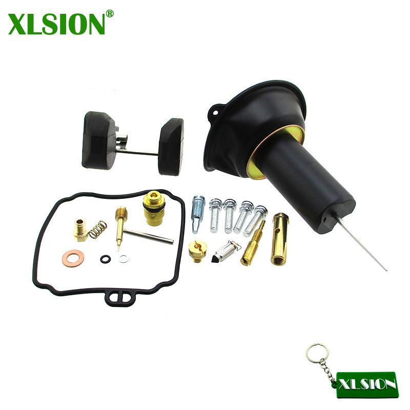 XLSION Carburetor Plunger Float Gasket Repair Rebuild Kit For Yamaha Virago 250 XV250