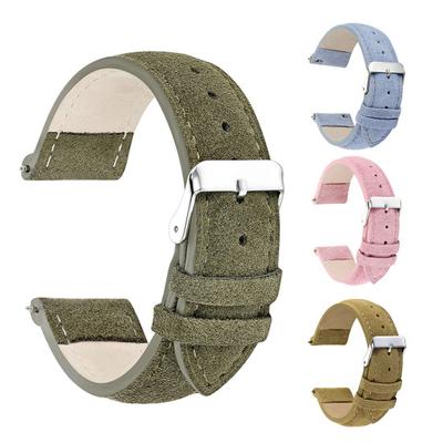 Ремешок для часов 18/20/22/24 мм, арочный быстросъемный ремешок из искусственной кожи для мужчин и женщин, сменный ремешок для повседневного ношения