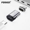 FONKEN 24Pin PD Magnetic USB C Adapter 100W Fast Charging10Gbps Data Transmission Converter For MacBook Type-C SmartphonesPro