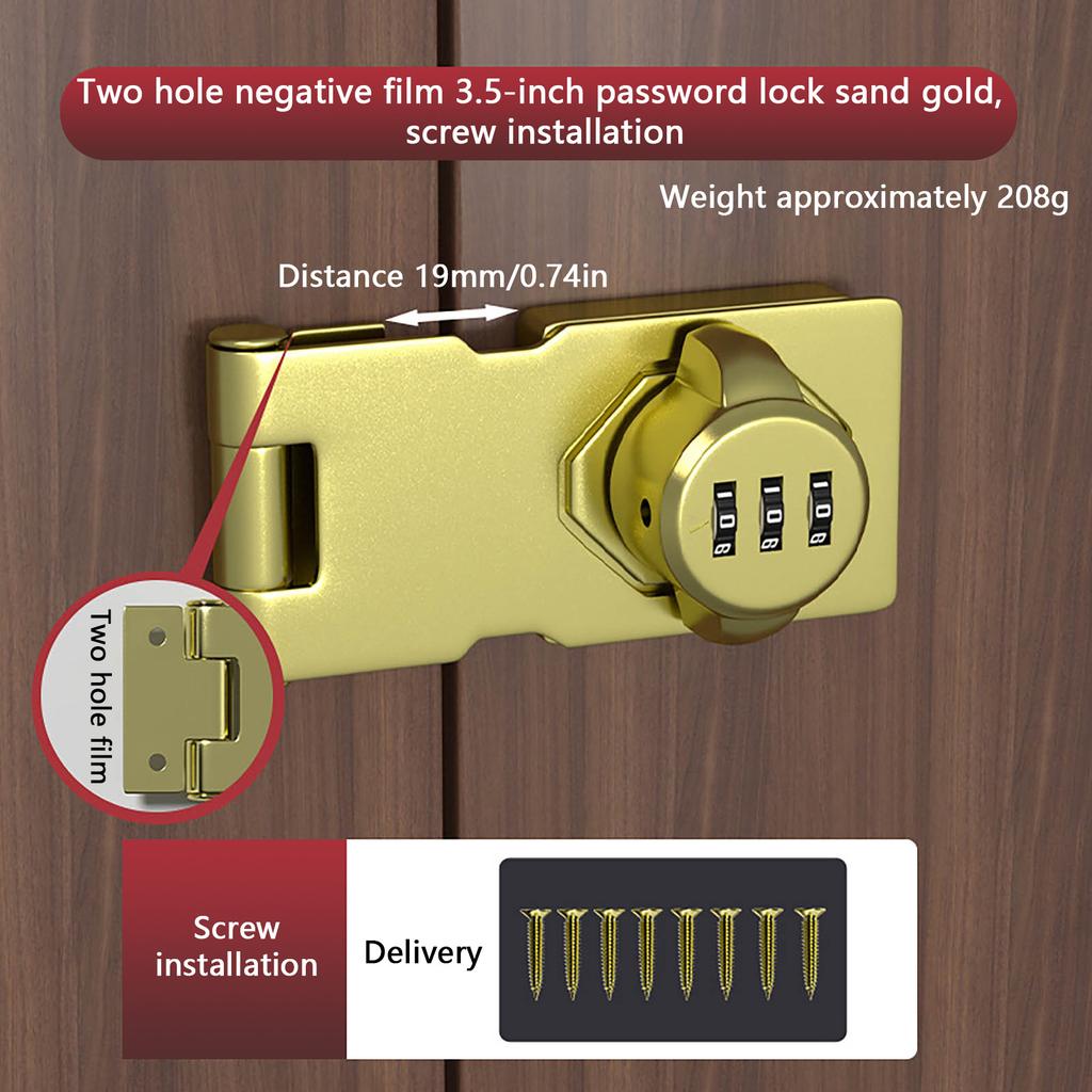 Замок для дверцы шкафа с перфорацией, замок для холодильника, противоугонный замок для ящика, замок для шкафа с двойным открыванием, замок для раздвижной двери картотечного шкафа