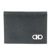 Gancini Logo Business Card Holder Pass Case Folded Card Case