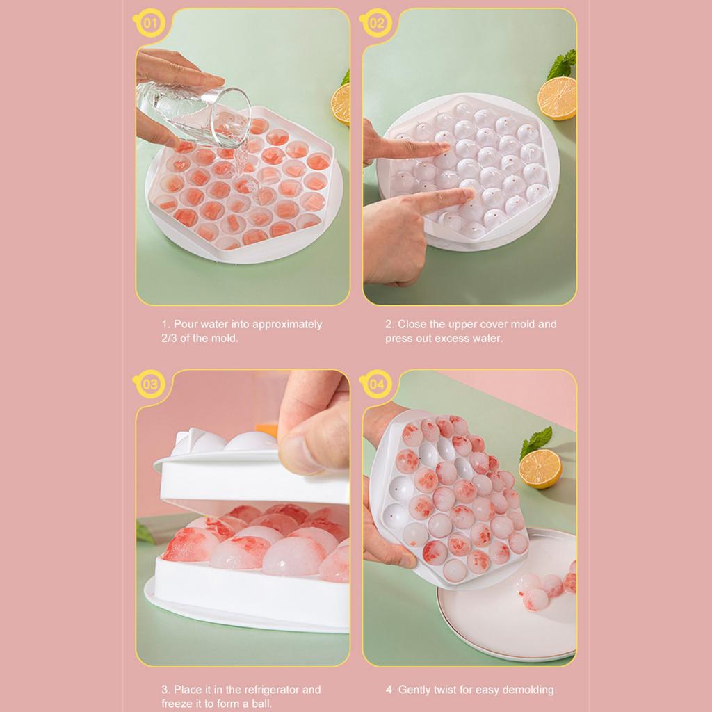 Пластиковая форма для хоккея на льду, красочная круглая форма для льда, поднос для кубиков льда, кухонные пищевые производители кубиков льда, форма для мороженого «сделай сам»