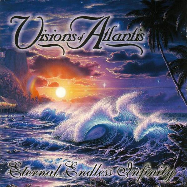 CD VISIONS OF ATLANTIS - Eternal Endless Infinity HEL0145 Hellion Records 2002 Japan Rock Used