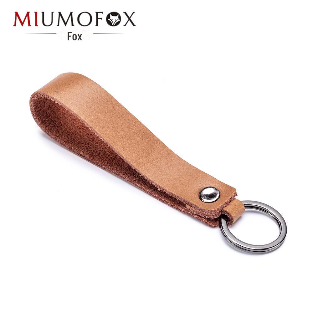 Винтажный кожаный USB-брелок с пряжкой - унисекс ретро-ювелирный подарок