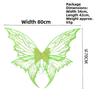 Polyester Fairy Wings Set Arm Wrap Design Elf Cosplay Kits New Elf Ears Headbands  Cosplay Event
