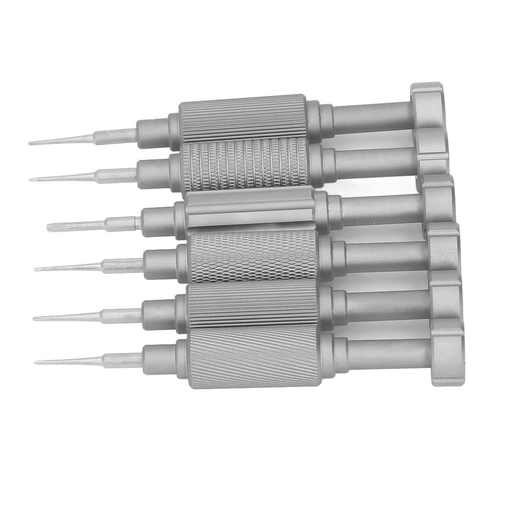 Набор из 6 отверток для телефона, прочные износостойкие 0,6 0,8 T2 1,2 1,5 2,5, набор магнитных отверток