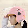 Электрический аккумуляторный детский шлем для мальчиков и девочек, универсальный всесезонный полушлем, зимний термошапка для малышей