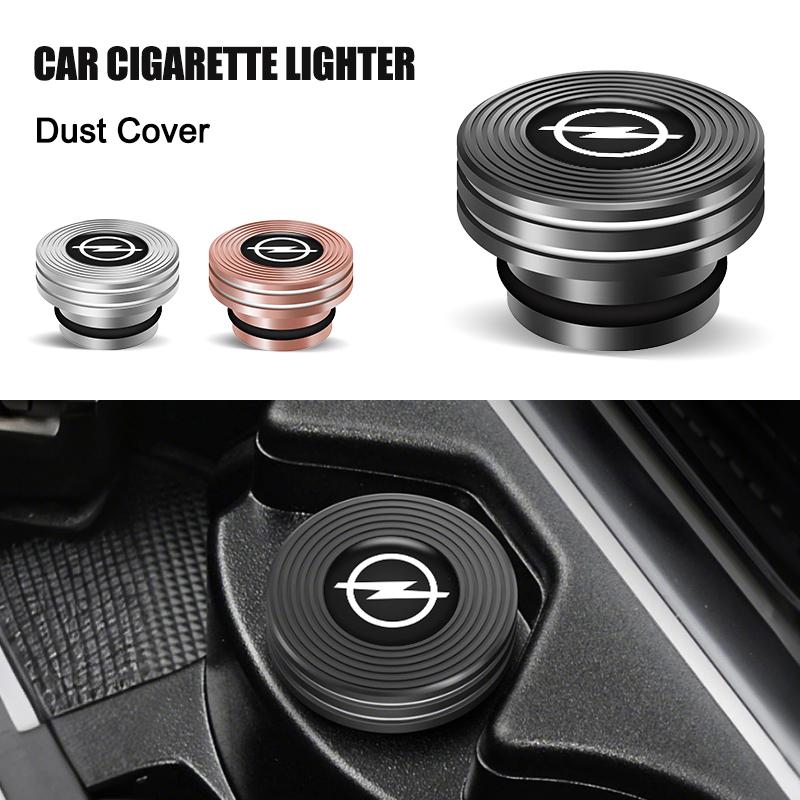 AAAYR1 Car Cigarette Lighter Plug Cover Fire Button Dustproof Socket Cap For Opel Vauxhall OPC ADAM Insignia Antara Corsa J H Kadett GT