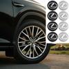 56MM Car Badge Wheel Center Cover Stickers Decoration Accessories For Lexus CT200h NX300h IS300h ES300h NX RX GS IS LX ES IS250