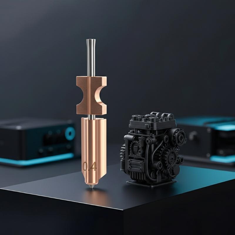 Для Flashforge AD5X Улучшенное Сменное Сопло 0,25 0,4 0,6 0,8 мм Для Flashforge AD5X Хотэнд Экструдер Быстросъемный Нагревательный Блок