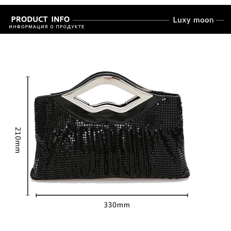SCIONE Women Clutch Bags Handbag Evening Bags Sequin Beading Fashion Female Clutch Purse