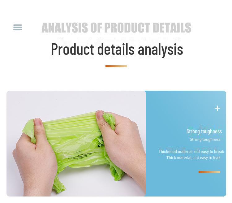 Экологичные мешки для собачьих экскрементов, портативный диспенсер для мешков для экскрементов