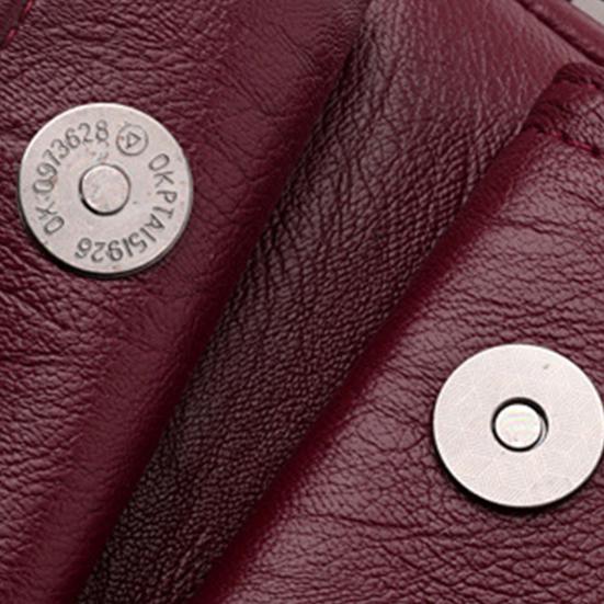 Женская наплечная сумка из натуральной кожи