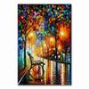 Coloring Hand - Painted Oil Painting Landscape For The Living Room Wall Art Home Decoration Abstract Without Frame