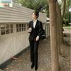 Spring Autumn Slim Fit Professional Suit Set for College Interviews and Formal Wear