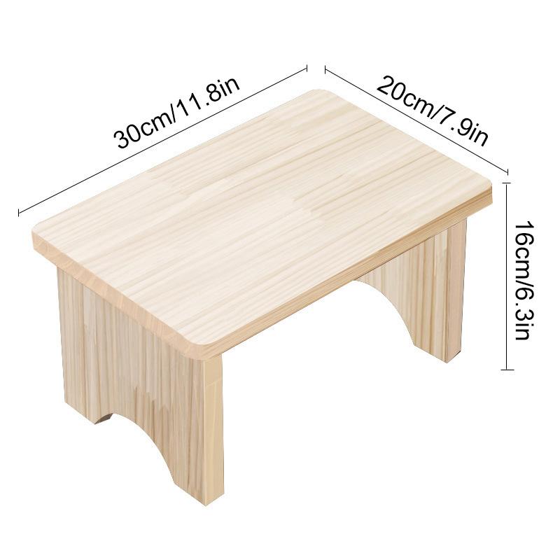 1шт стул шикарный домашний скамейка украшение из цельного дерева ретро гостиная пеленальный столик маленький табурет